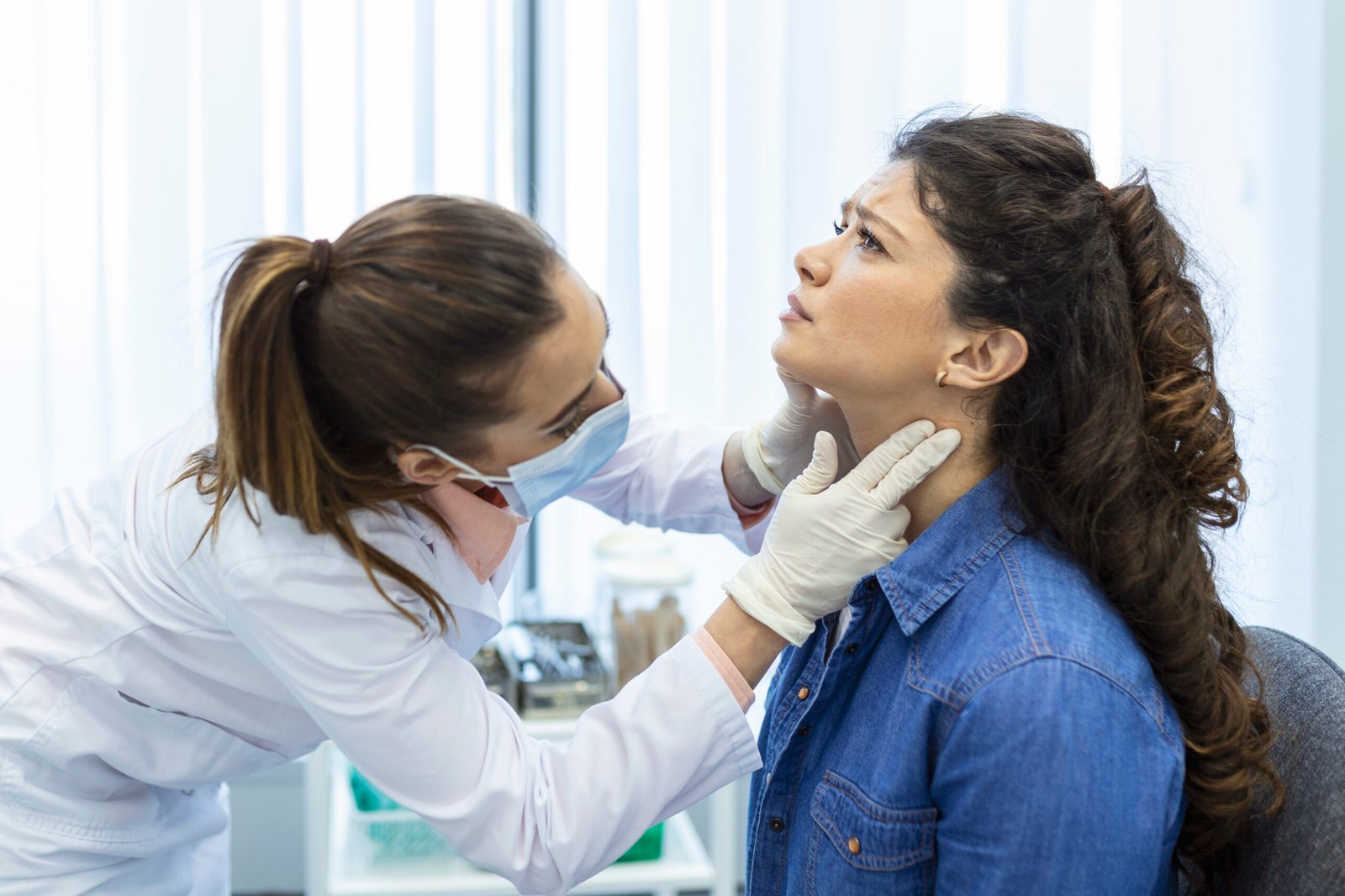 Healthcare professional supporting endocrinology patient care