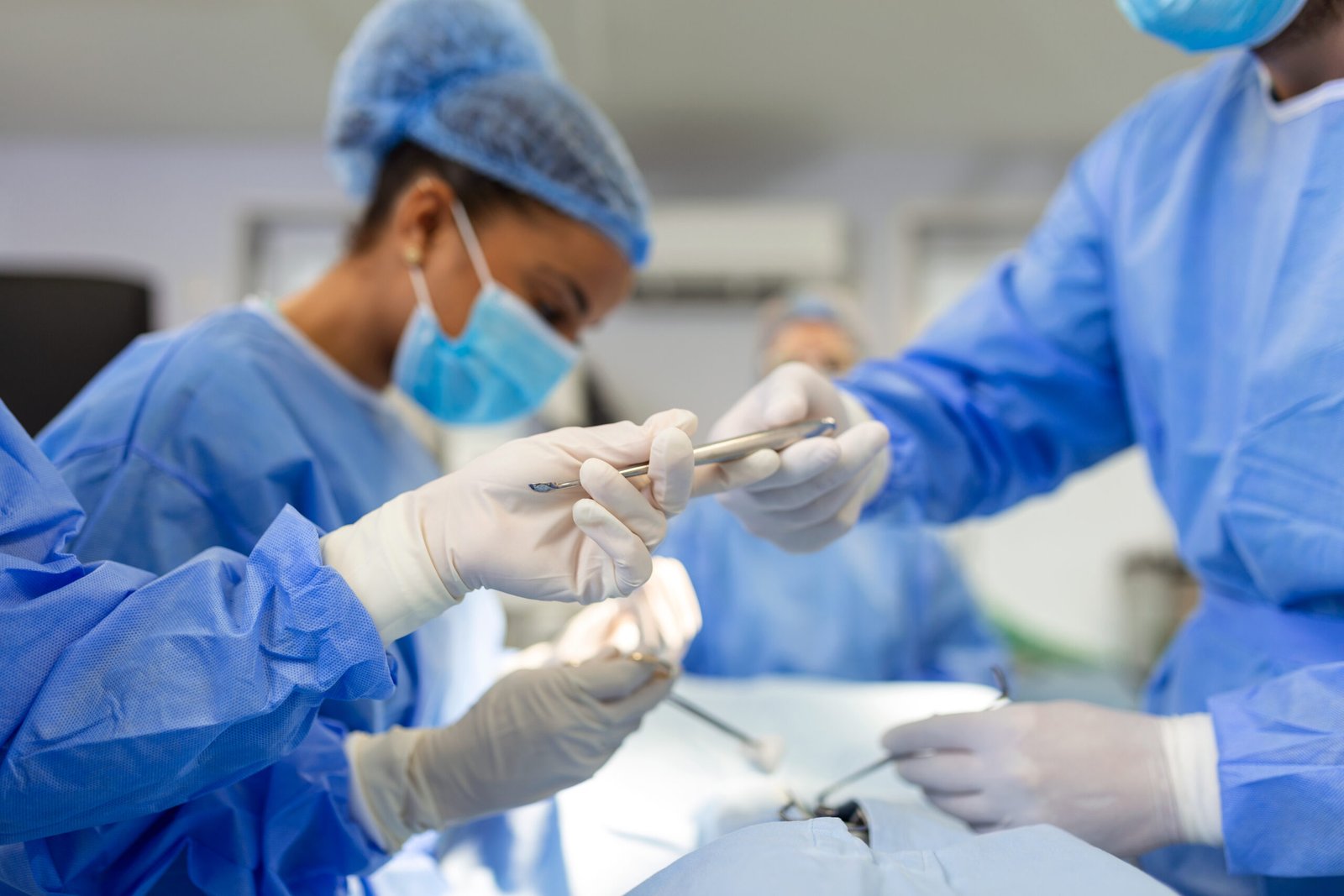 Surgeon reviewing surgical billing and clinical documentation